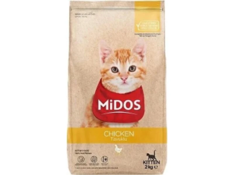 Midos Tavuklu Yavru Kedi Maması 15kg