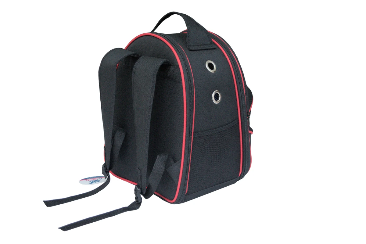 Petpretty Fileli Astronot Sırt Çantası Siyah