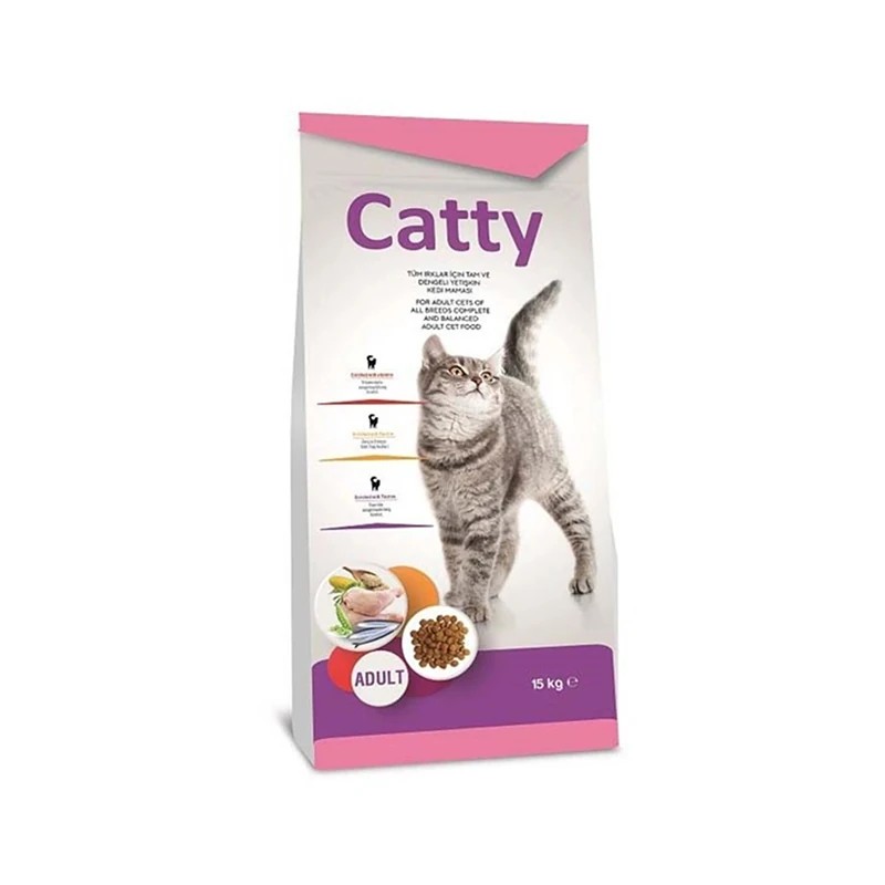 Catty Tavuklu Yetişkin Kedi Maması 15 kg