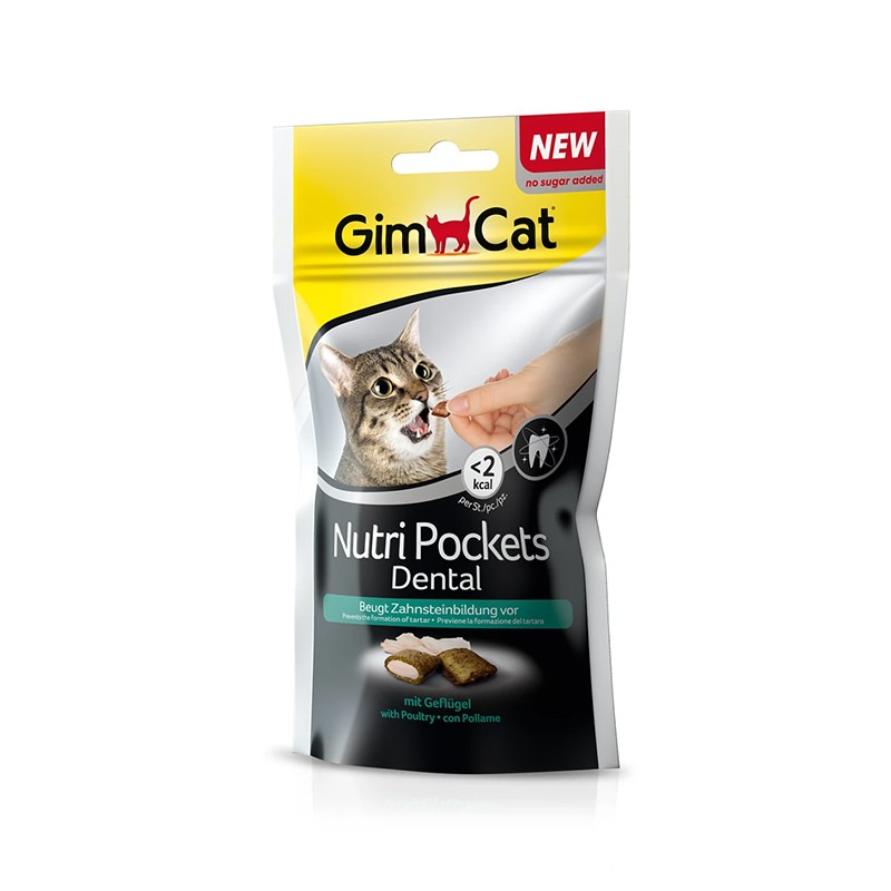 Gimcat Ödül Tableti Nutripocket Dental + Tavuk 60gr