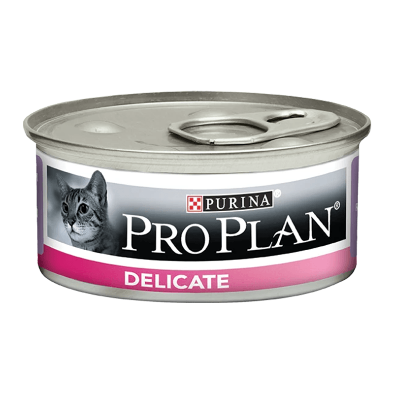 Pro Plan Delicate Hindi Etli Teneke 85gr