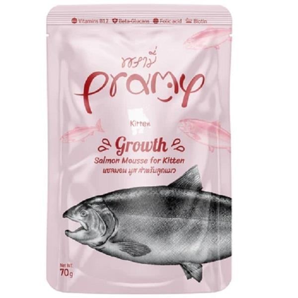 PRAMY YAVRU KEDİLER İÇİN SOMONLU MOUSSE 70G