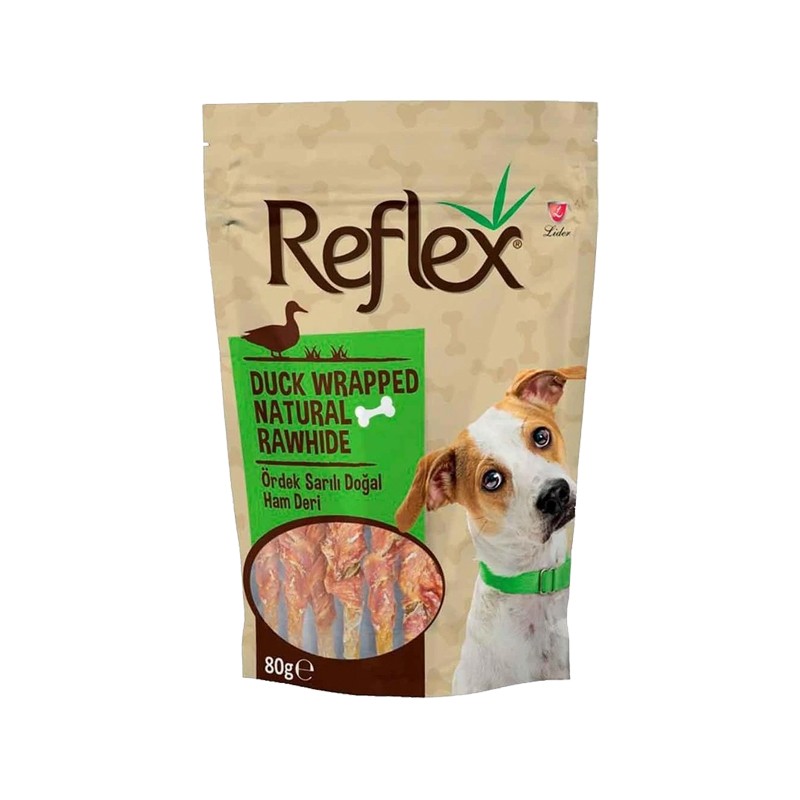 Reflex Ördek Etli Natural Kemik 80 gr