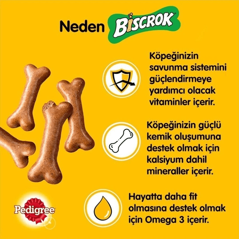 Biscrok Multi Mix Köpek Ödül Bisküvisi 500 gr