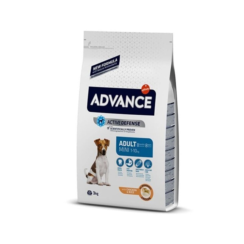 Advance Adult Mini Tavuklu Küçük Irk Yetişkin Köpek Maması 3 kg