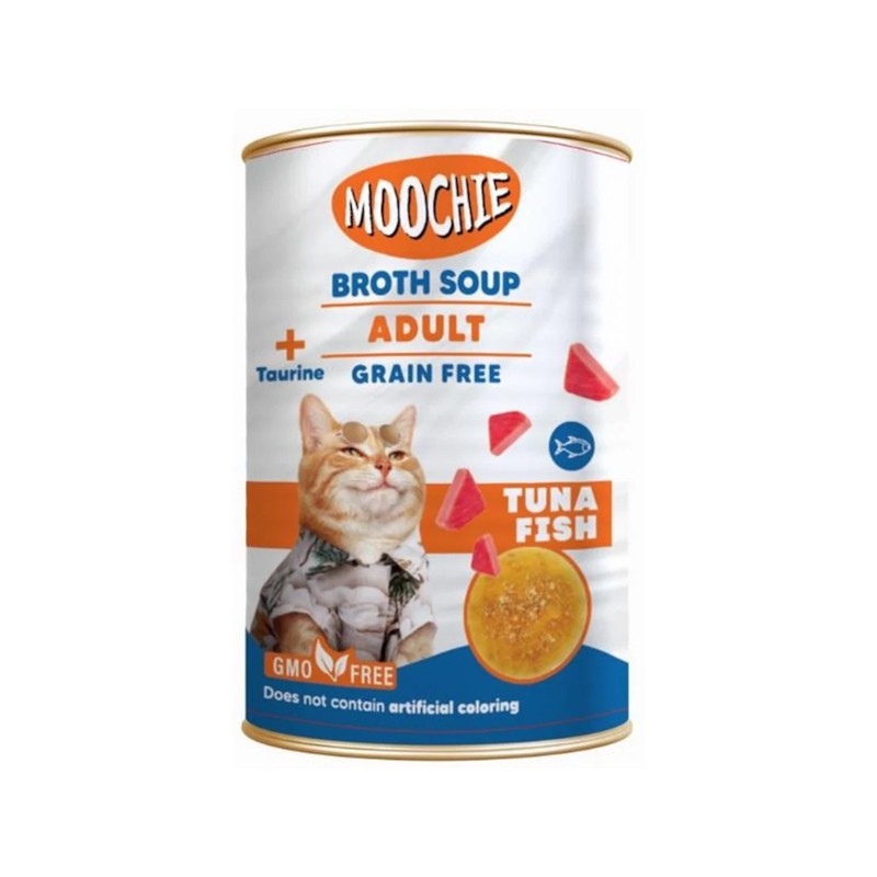 Moochie Ton Balıklı Yetişkin Kedi Çorbası 135 ml