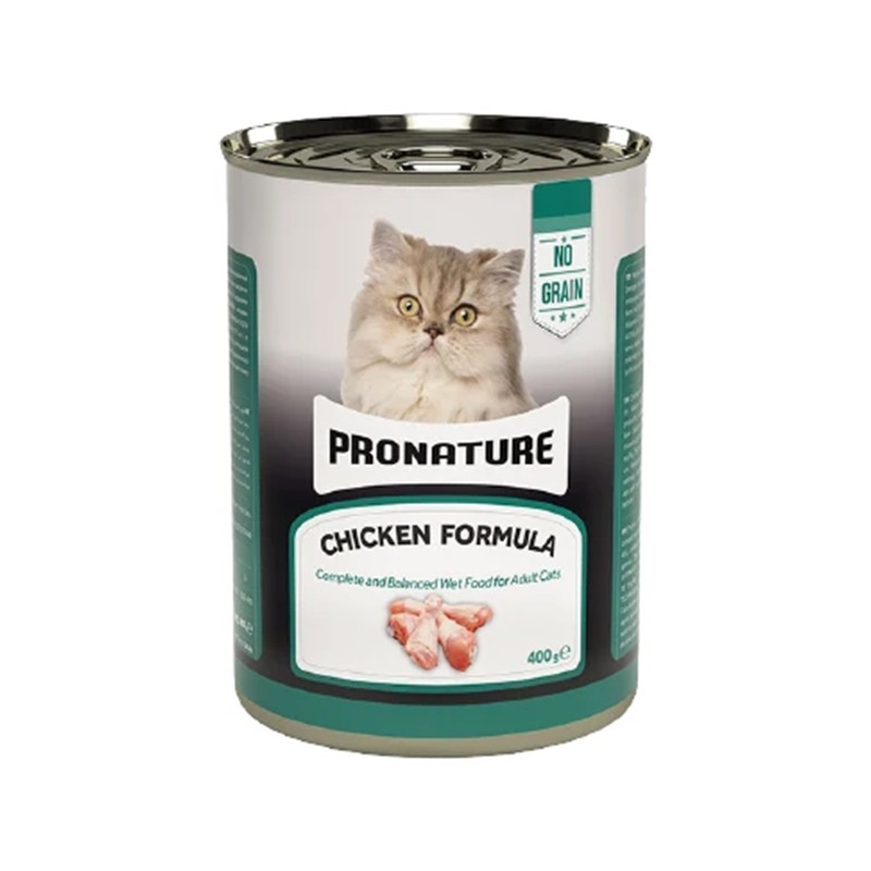 Pronature Tavuk Etli Kedi Yaş Mama 400gr