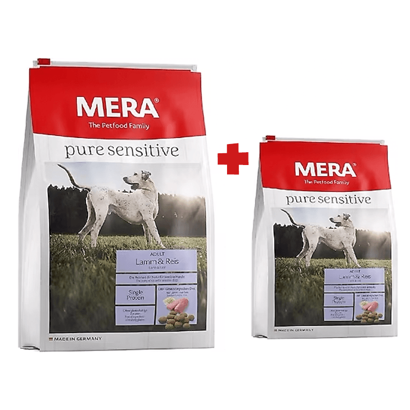 Mera Dog Pure Sensitive Kuzulu Yetişkin Köpek Maması 12,5 + 4kg