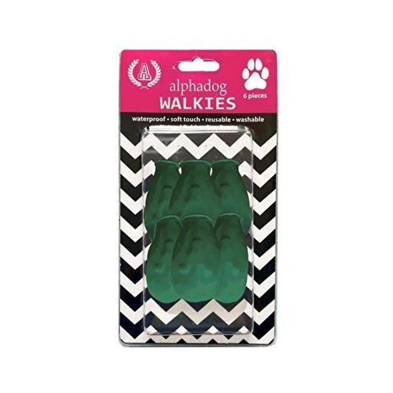 Alphadog Walkies Köpek Ayakkabısı Pratik Galoş 6lı Paket