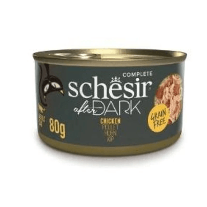 Schesir After Dark Tavuklu Et Suyunda Konserve 80g