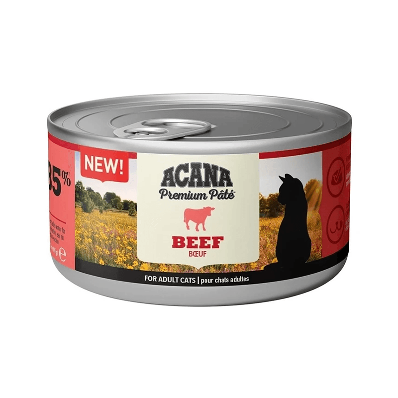 Acana Premium Pate Ezme Sığır Etli Kedi Konservesi 85 Gr