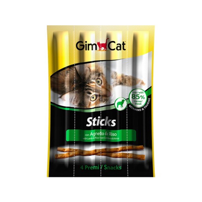 Gimcat Kedi Ödül Çubuğu Sticks Kuzu Etli ve Tavuklu 20gr