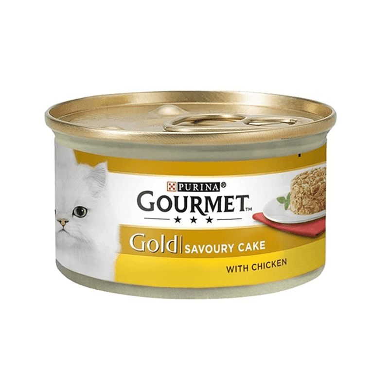 Gourmet Gold Savoury Cake Tavuk Etli 85gr