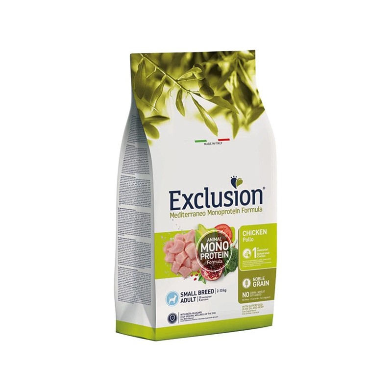 Exclusion Small Breed  Adult Chicken  2 Kg