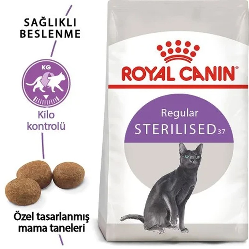 Royal Canin Sterilised 37 Kısırlaştırılmış Kedi Maması 400gr