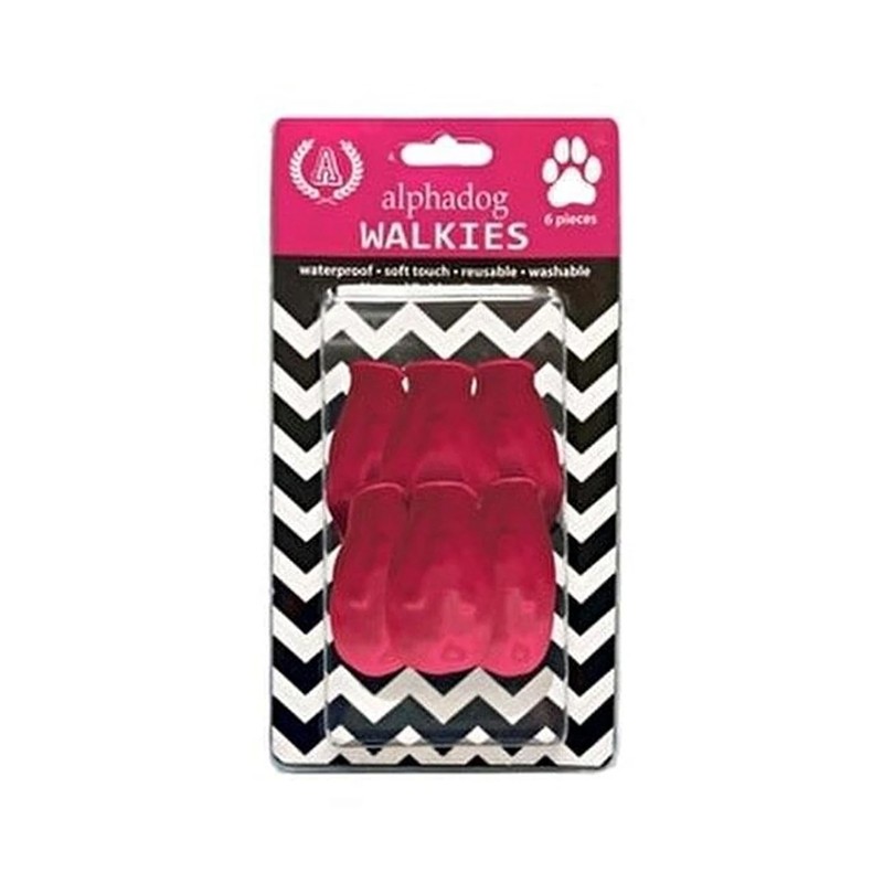 Alphadog Walkies Köpek Ayakkabısı Pratik Galoş 6lı Paket