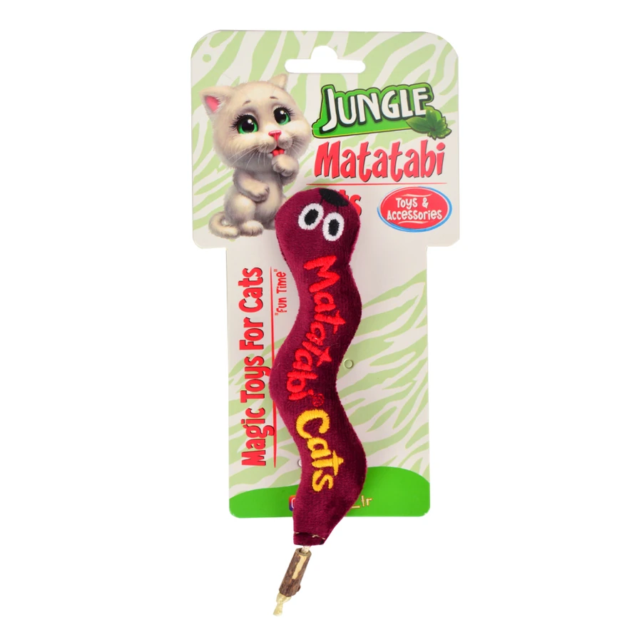 Jungle Matatabi Cats Worm S Kedi Oyuncağı