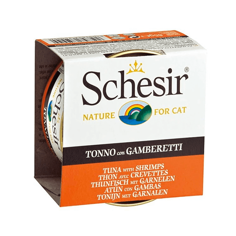 Schesir Ton Balıklı Karidesli Kedi Konservesi 85 gr