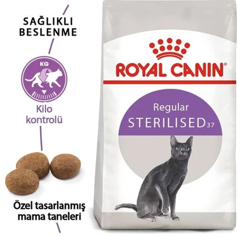 Royal Canin Sterilised 37 Kısırlaştırılmış Kedi Maması 15kg