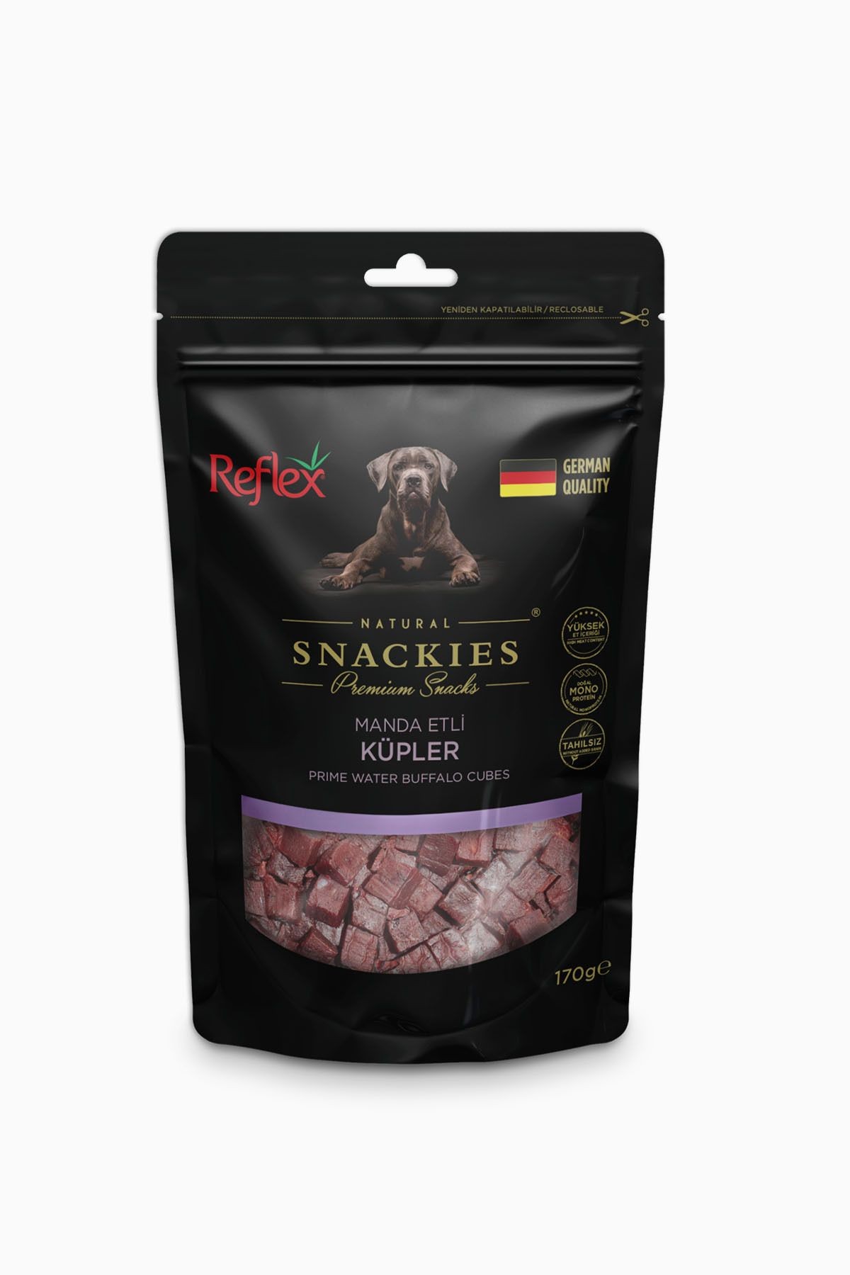 Reflex Snackıes Manda Etli Küpler 170 Gr