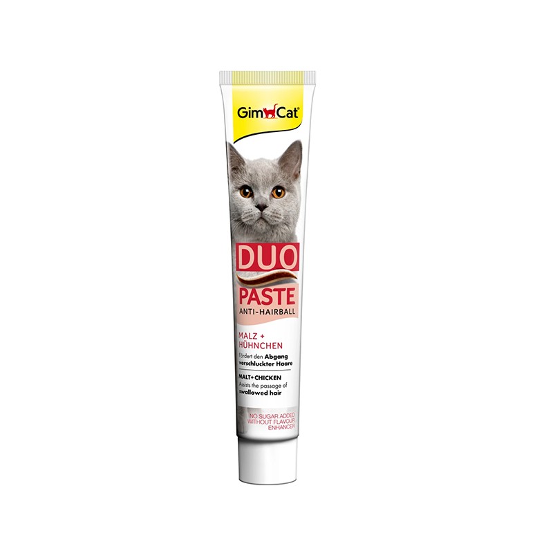 Gimcat Kedi Macunu Duo Antihairball Paste Malt + Tavuklu 50gr