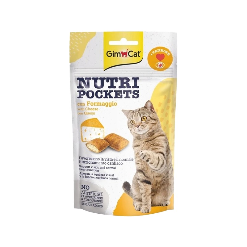 Gimcat Ödül Tableti Nutripocket Taurin + Peynir 60gr