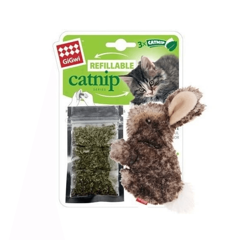 Gigwi Catnipli Tavşan Kedi Oyuncağı