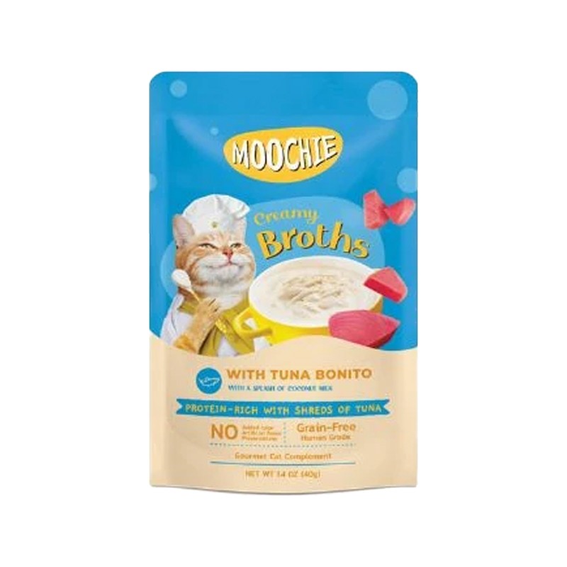 Moochie Ton Balığı ve Torik Çorba Yaş Mama 40gr