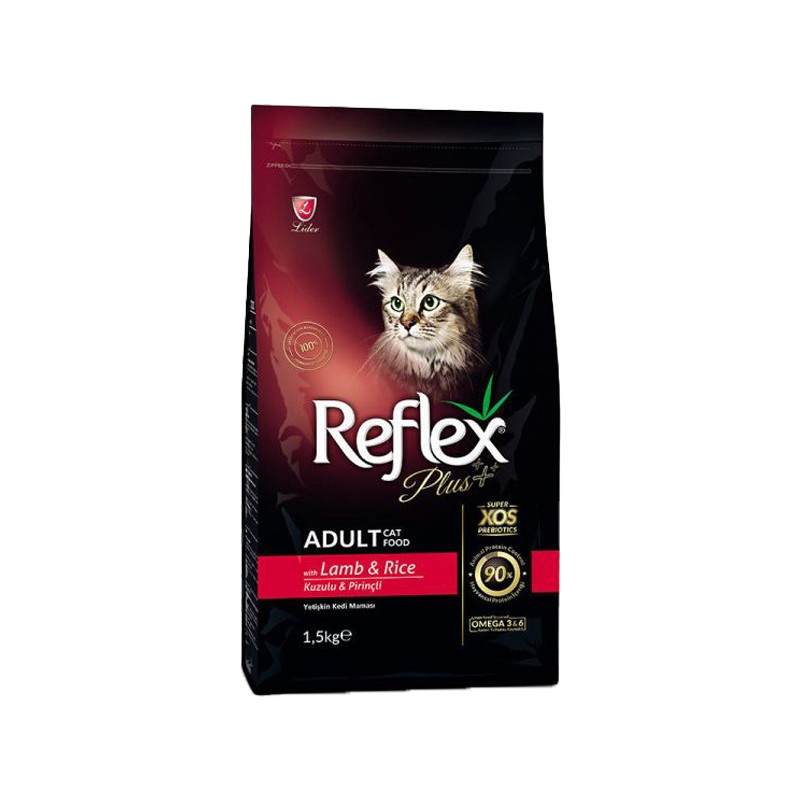 Reflex Plus Kuzu Ve Pirinçli Yetişkin Kedi Maması 1.5 Kg