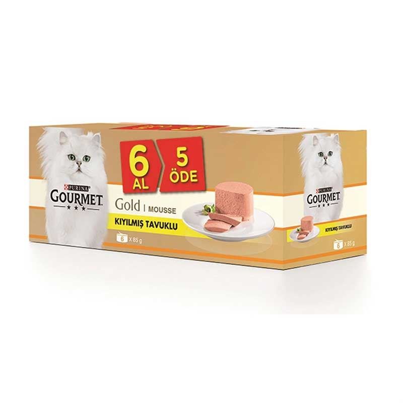 Gourmet Gold Kıyılmış Tavuk Etli 6 al 5 öde