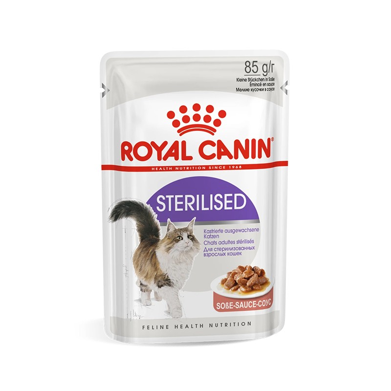 Royal Canin Soslu Sterilised Kısırlaştırılmış Kedi Yaş Maması 85gr