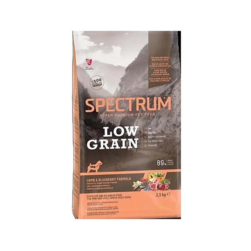 Spectrum Az Tahıllı Ördek ve Balkabaklı Mini Irk Yetişkin Köpek Maması 2.5kg