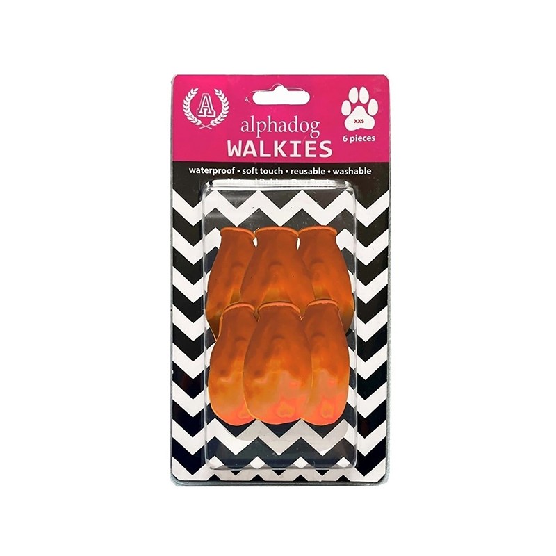 Alphadog Walkies Köpek Ayakkabısı Pratik Galoş 6lı Paket