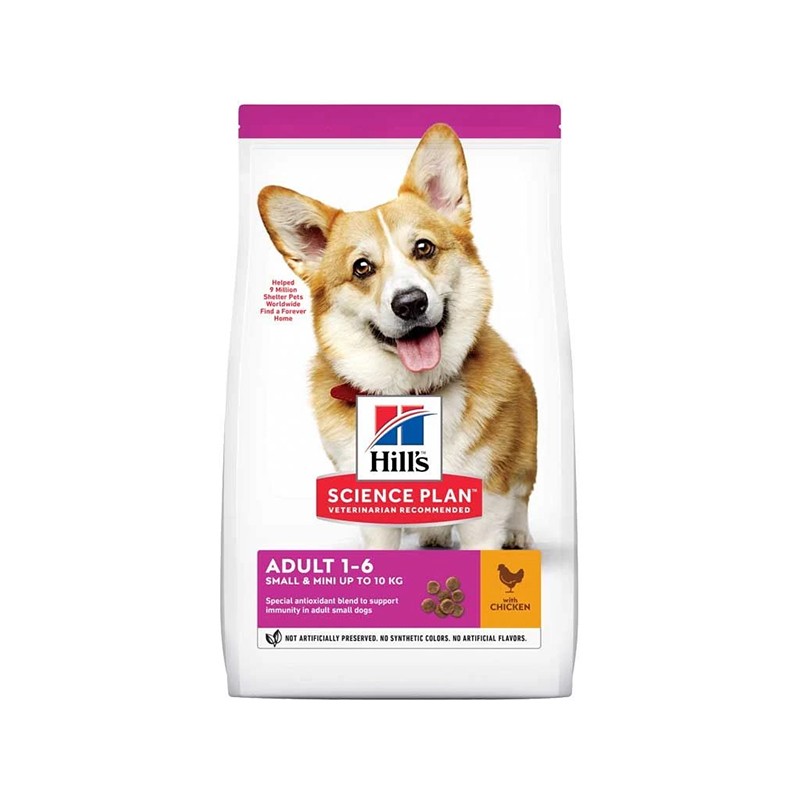 Hill's Small&Mini Yetişkin Köpek Maması Tavuk Etli ve Hindili 1,5kg