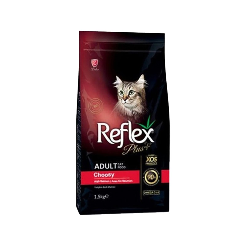 Reflex Plus Choosy Somonlu Seçici Yetişkin Kedi Maması 1,5 kg