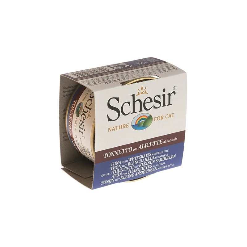 Schesir Ringa Balığı ve Pirinçli Naturel Kedi Konservesi 85gr