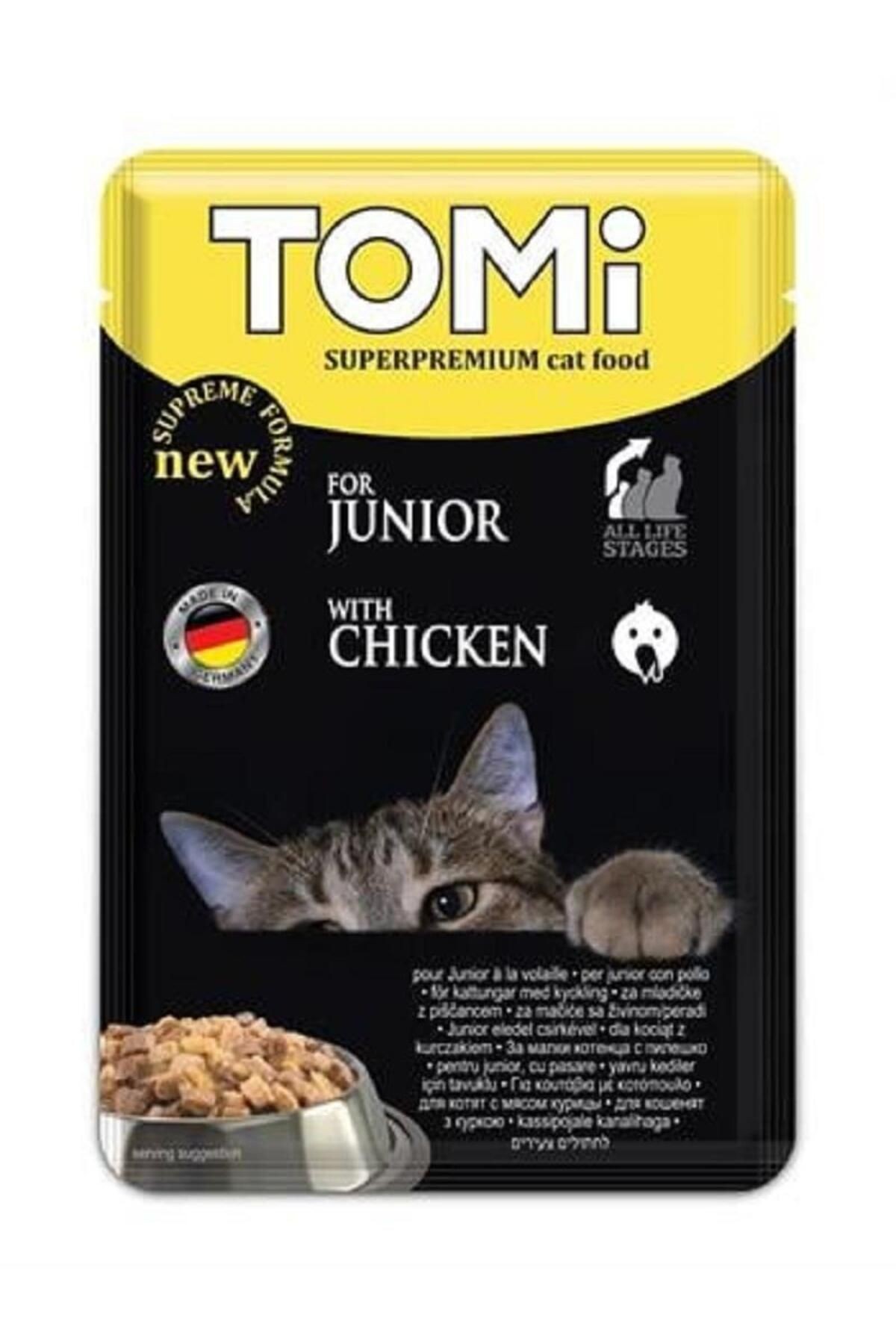 Tomi Tavuklu Yavru Kedi Konservesi 100gr