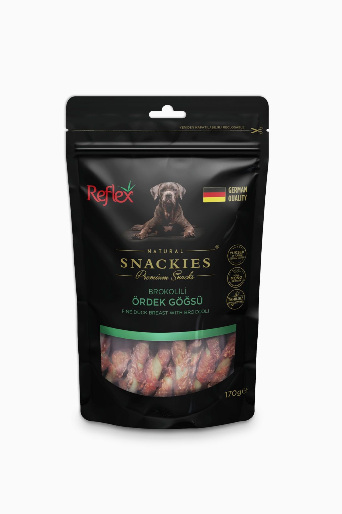 Reflex Snackies Brokolili Ördek Gögsü 170 Gr