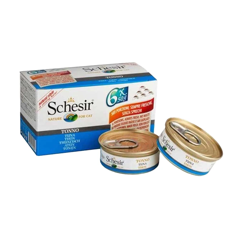 Schesir Ton Balıklı Yaş Kedi Maması 50 Gr * 6 Adet