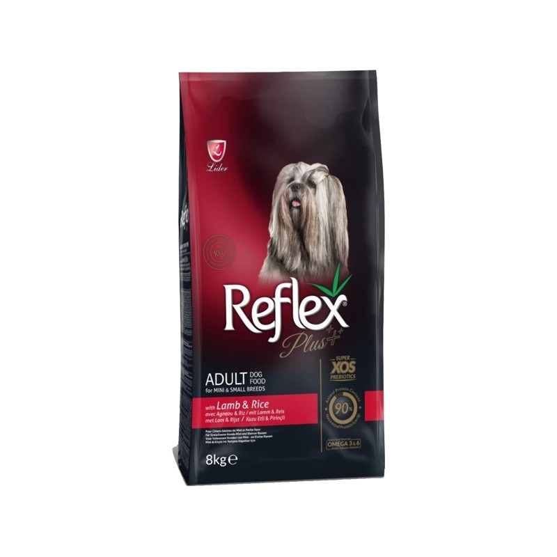 Reflex Kuzu Etli Pirinçli Küçük Irk Yetişkin Köpek Maması 8 Kg