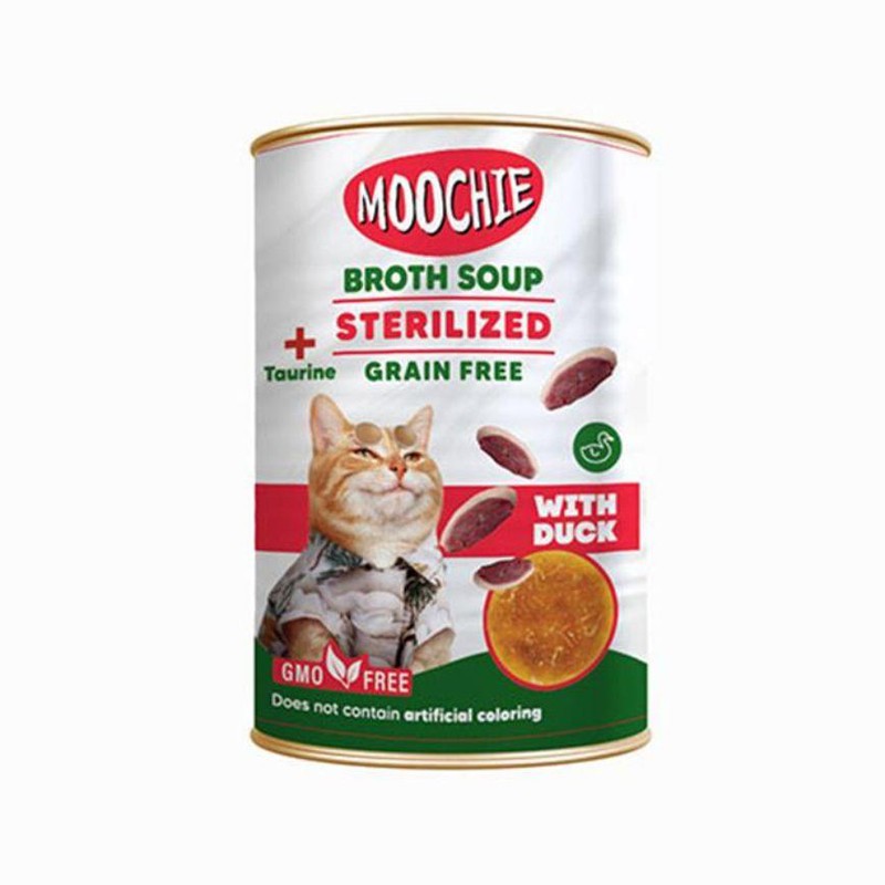 Moochie Çorba Ördekli Kısır Kedi Çorbası 135 ml