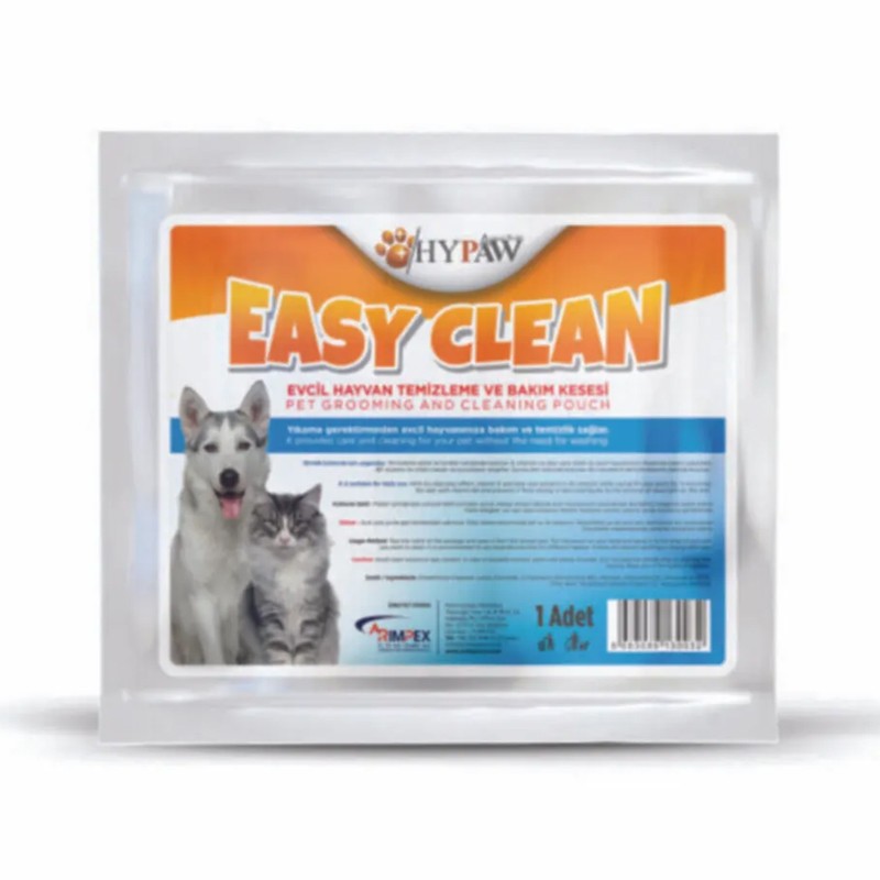 Hypaw Easy Clean Evcil Hayvan Bakım Kesesi Tekli Paket