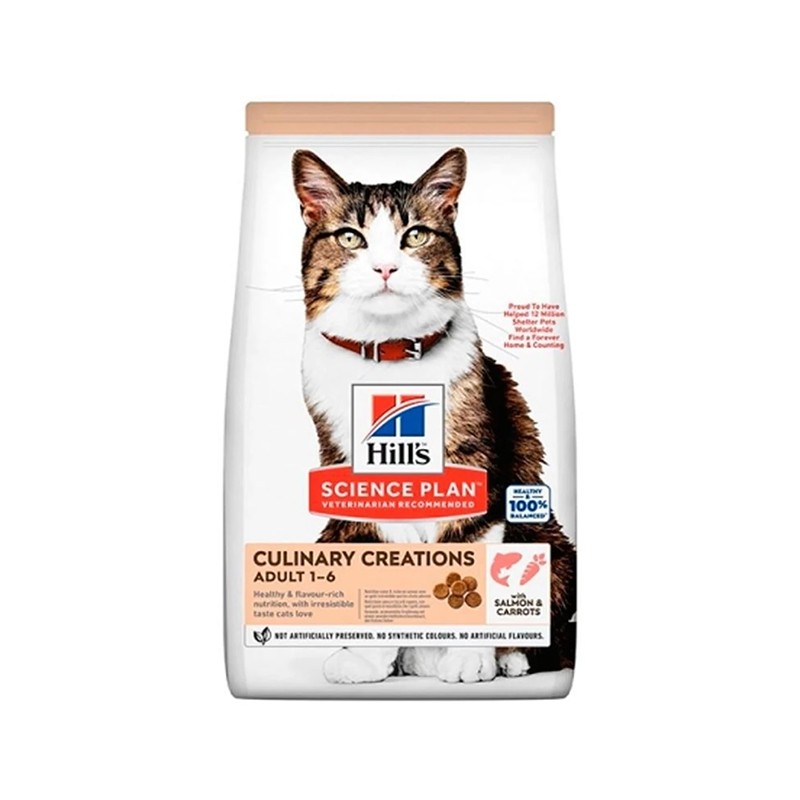 Hill's Yetişkin Somon Ve Havuçlu Kedi Maması 1,5 Kg