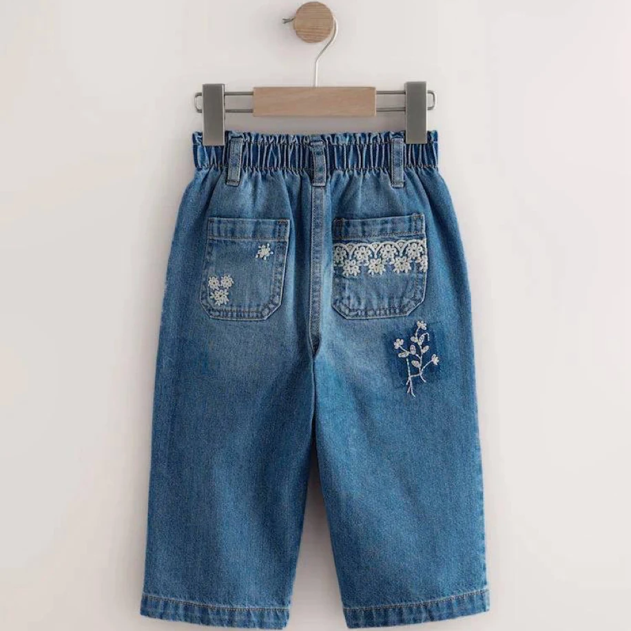 Kız Bol Paça Pantolon