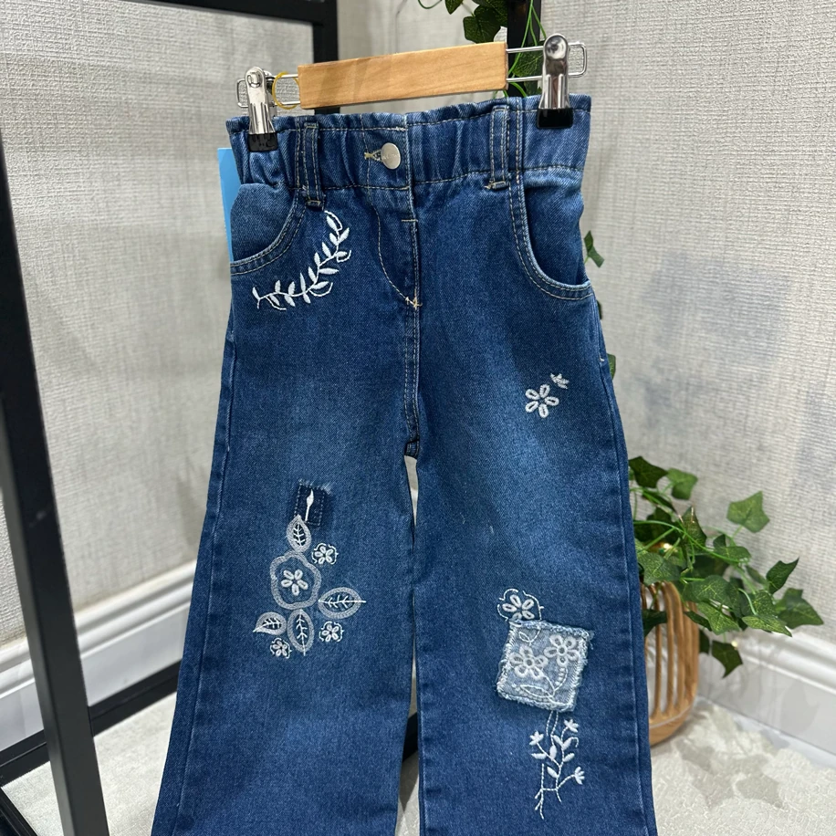 Kız Bol Paça Pantolon