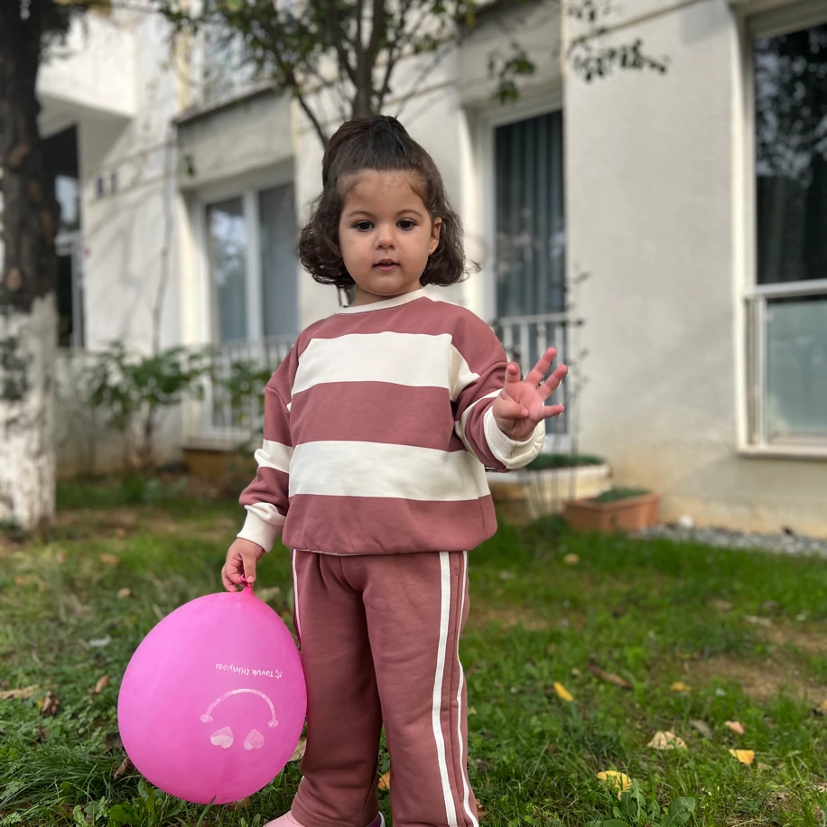 Kız-Erkek alt üst Takım Şardonlu