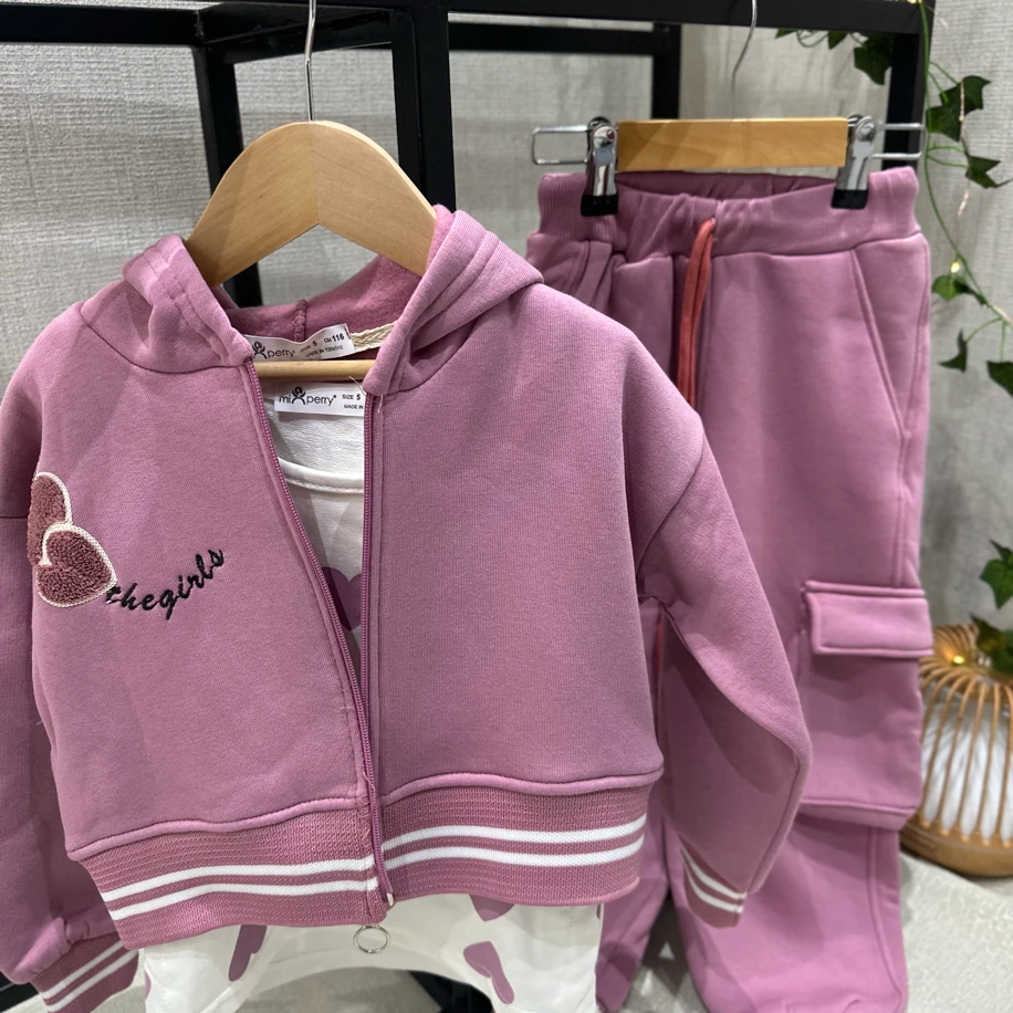 Kapşonlu 3’lü Takım