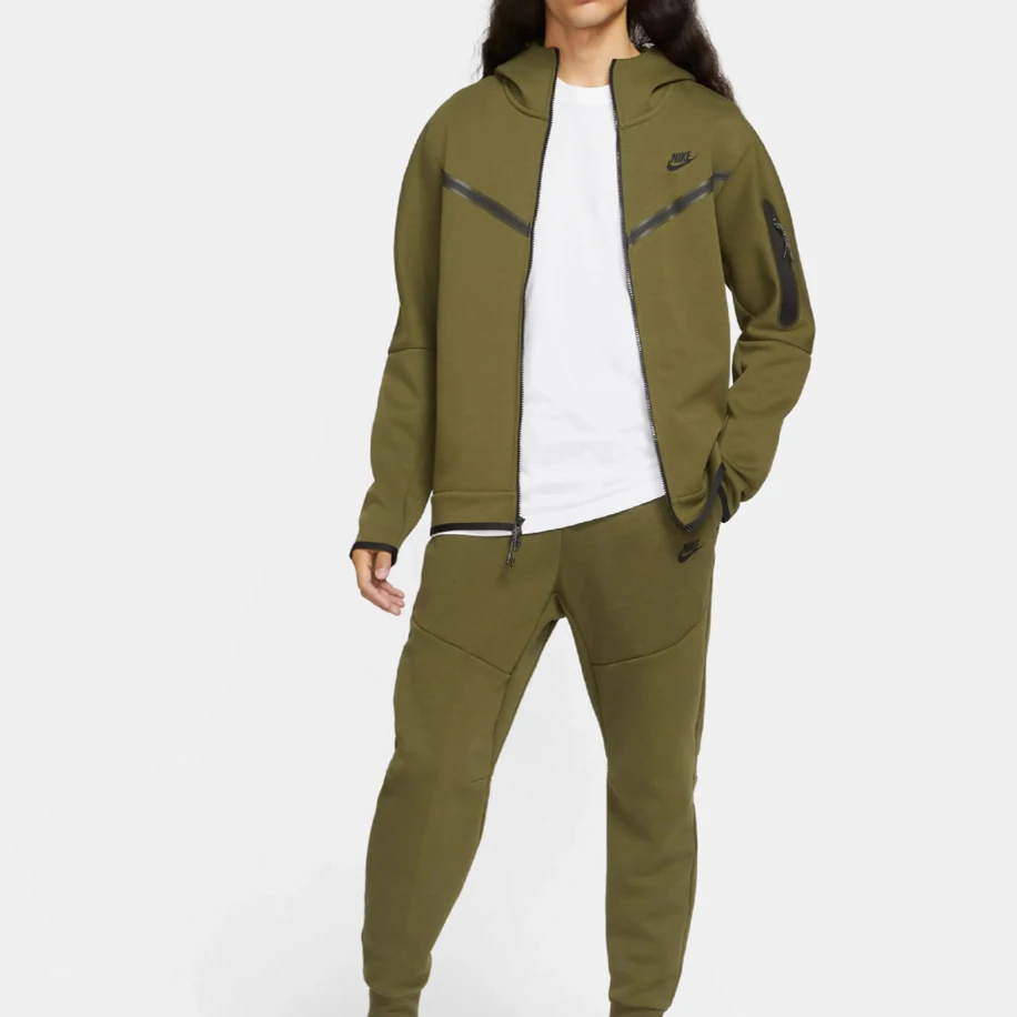 Nike Tech Fleece Full-Zip Hoodie Yeşil