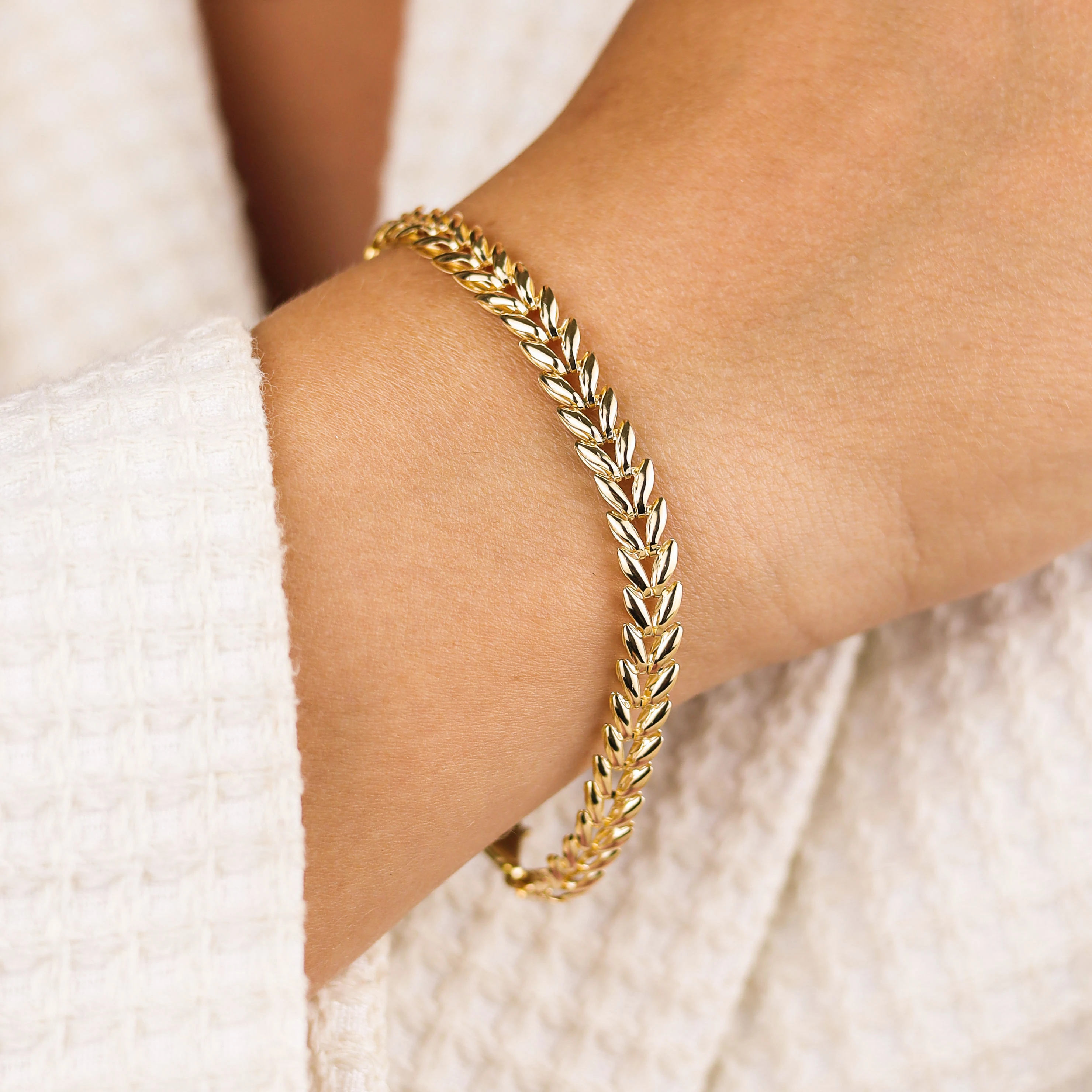 Kalın Başak Bileklik