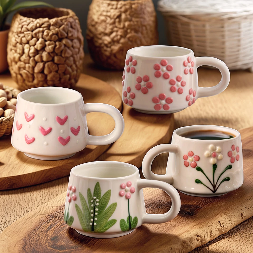 Flower Kahve Kupası